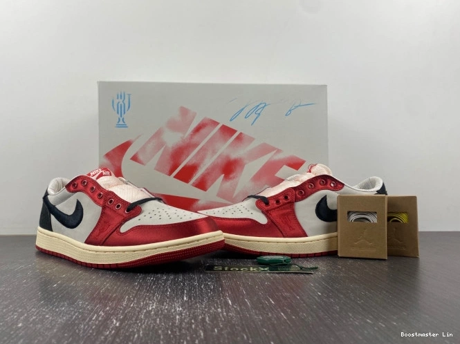 Boostmaster lin Air Room Jordan Trophy 1 OG FN0432-100 Low Away x 0805
